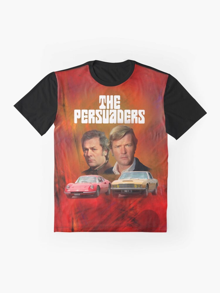 Vintage "The Persuaders" graphic t-shirt - Flat lay