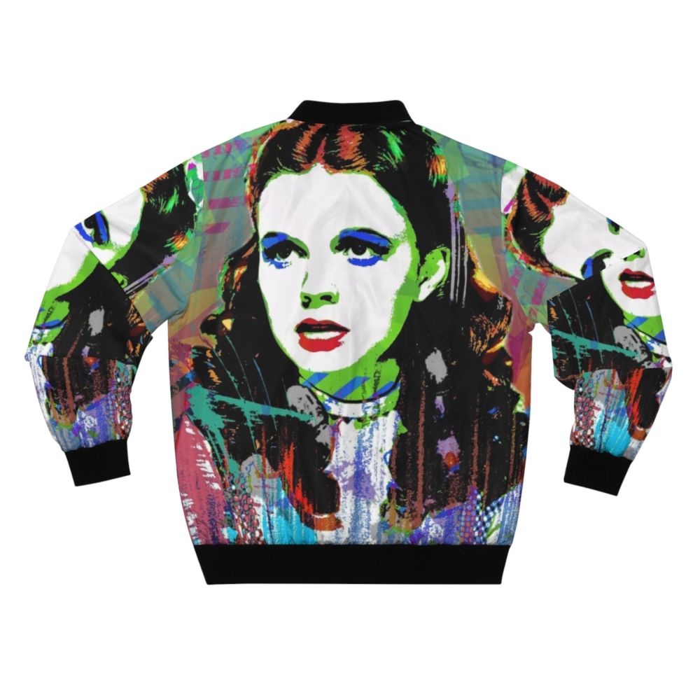 Judy Garland inspired LGBT bomber jacket - Back