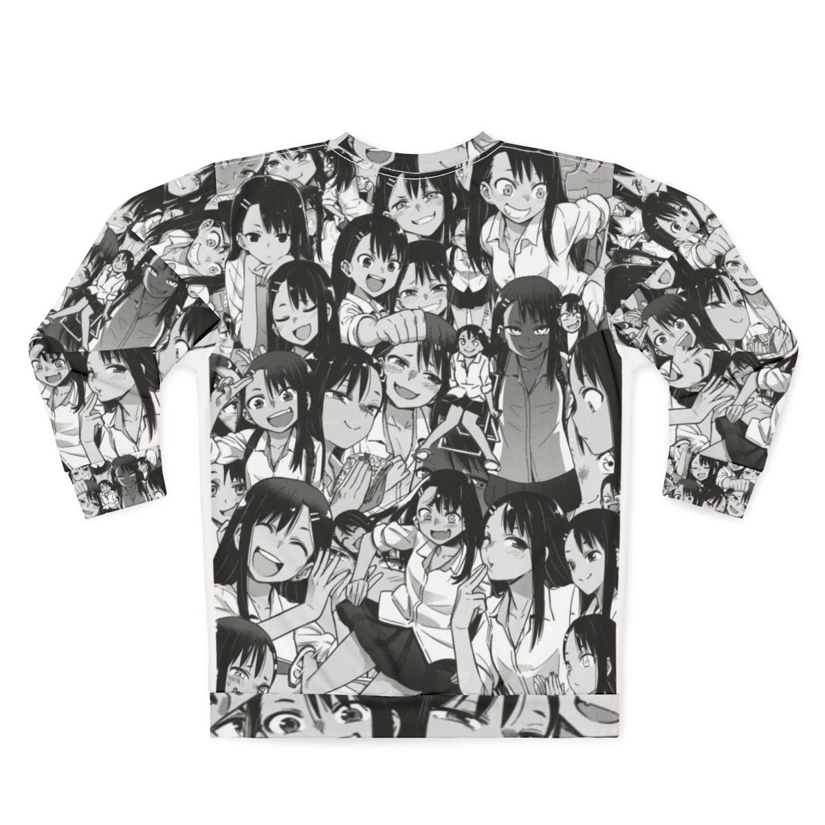 Nagatoro Ultimate Bully Anime Sweatshirt - Back