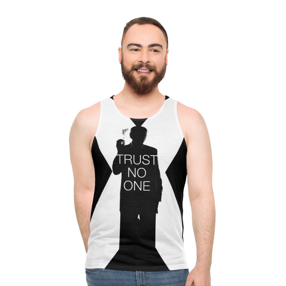 The X-Files 'Trust No One' Unisex Tank Top - men