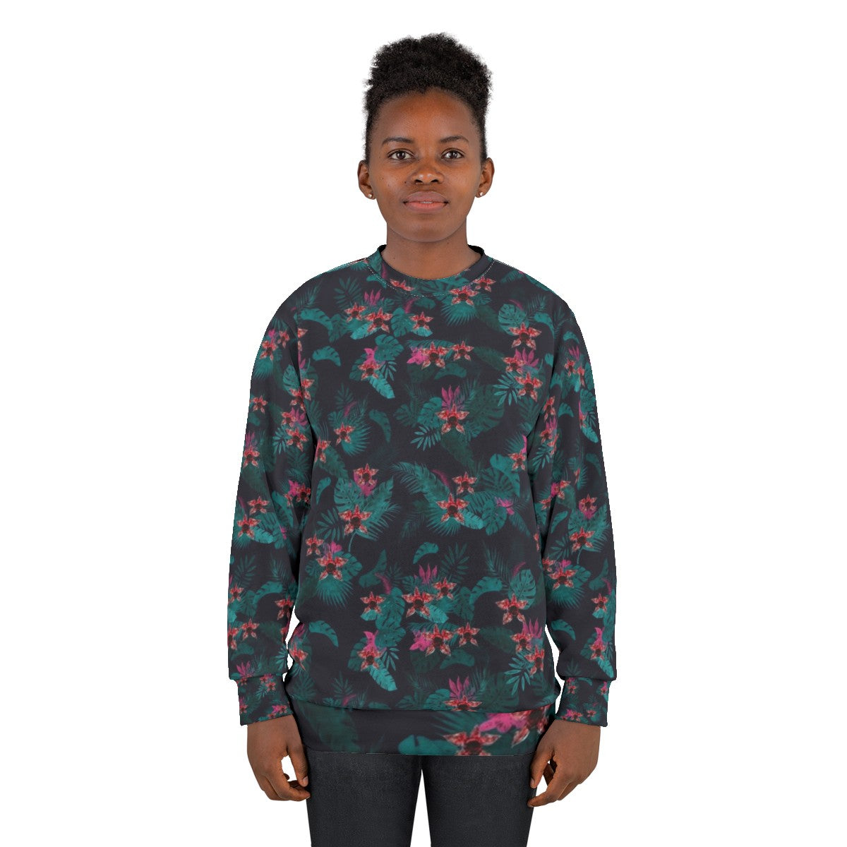 Tropical Demogorgon Sweatshirt - women