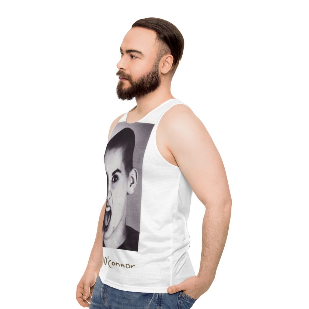 Sinead O'Connor 90s Unisex Tank Top - men side