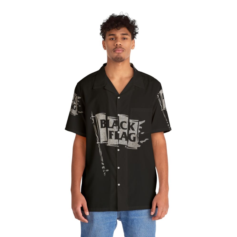 Black Flag Hawaiian Shirt - Punk Rock and Hardcore Inspired - People Front