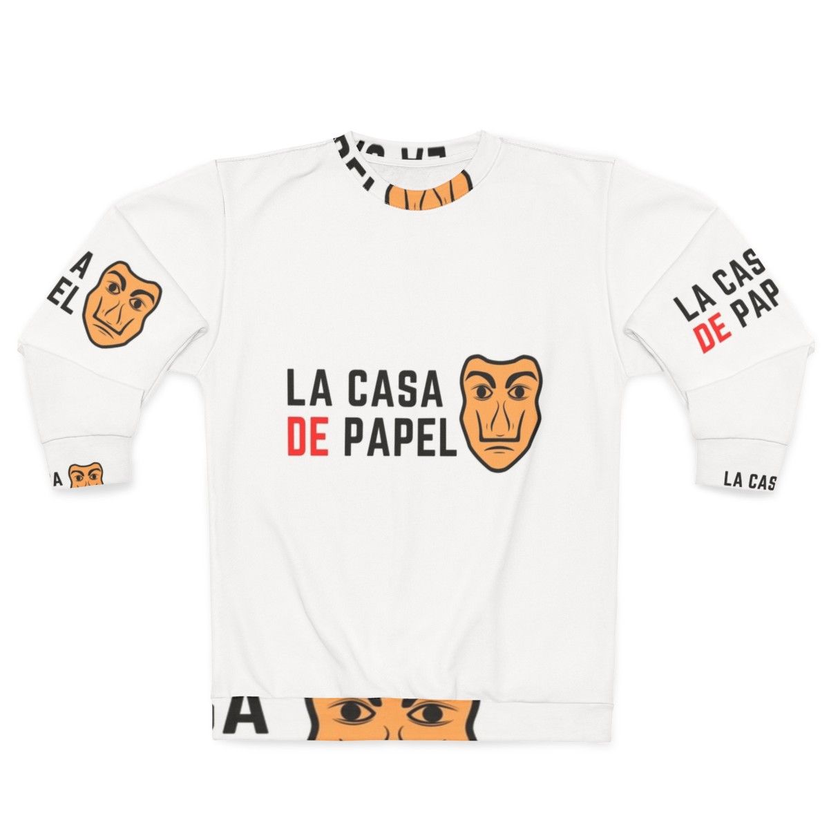 Money Heist Sweatshirt with La Casa De Papel TV Show Logo