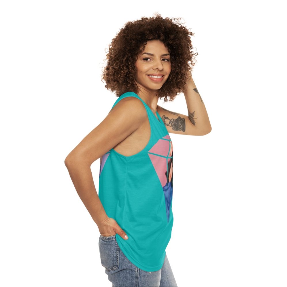 Marina and the Diamonds Unisex Tank Top - women side