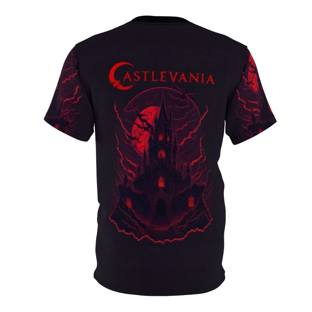 Castlevania Inspired Edge of Night Graphic T-Shirt - Back