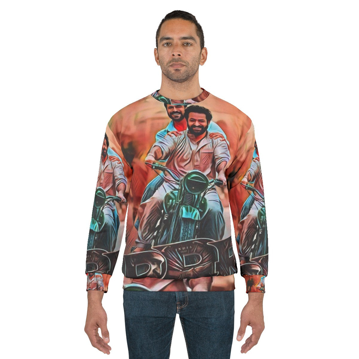 RRR Movie Sweatshirt featuring the hit Bollywood film - men