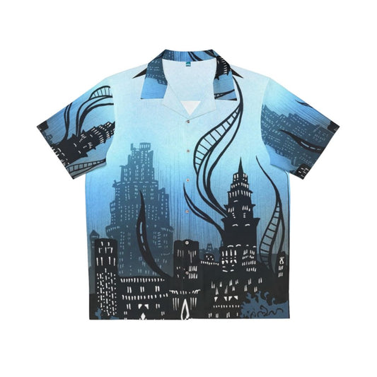 Final Fantasy XIV Amaurot-inspired Hawaiian Shirt