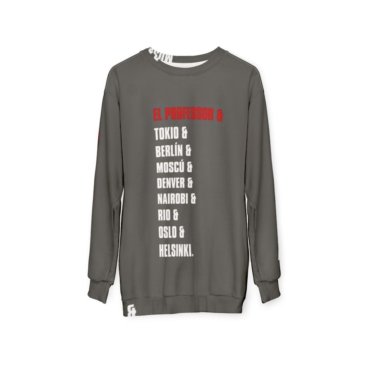 Money Heist La Casa De Papel Sweatshirt - hanging