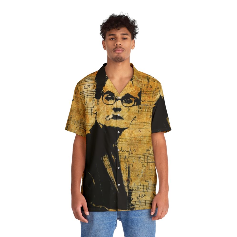 "Bill Evans Jazz Hawaiian Shirt for Music Lovers" - People Front