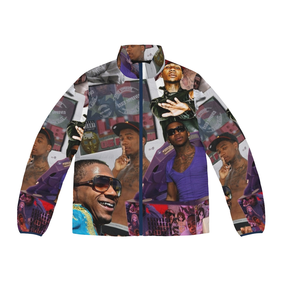 Lil Baby Street Gossip Puffer Jacket, a stylish winter coat for hip hop fans