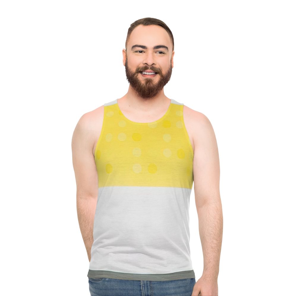 Thomas Downing inspired geometric abstract unisex tank top - men