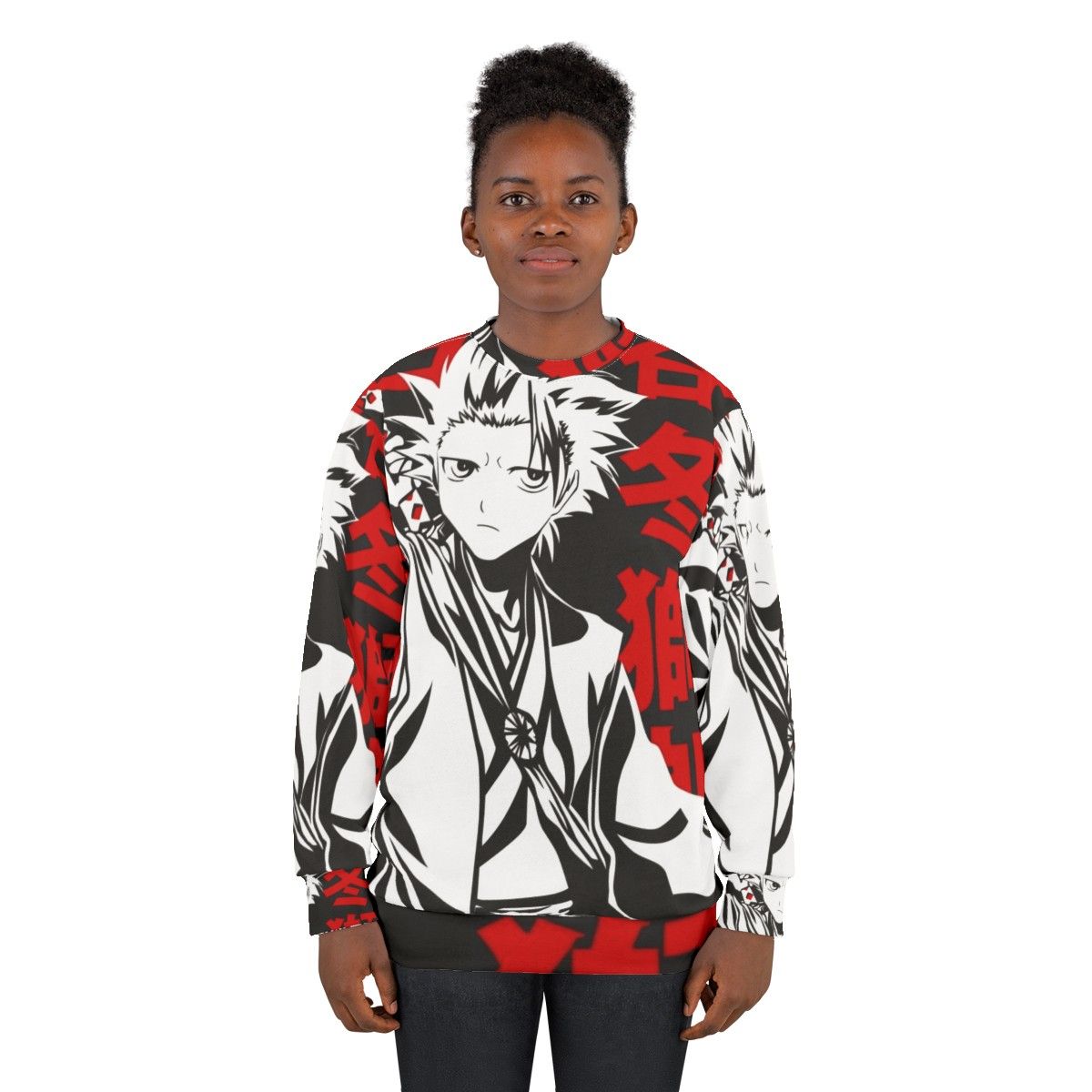 Toshiro Hitsugaya 10th Division Captain Bleach Anime Sweatshirt - women