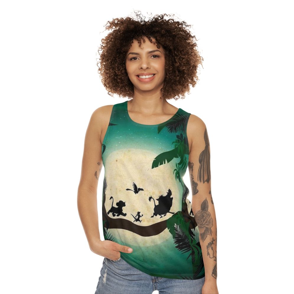 Simba Lion King Unisex Tank Top - women