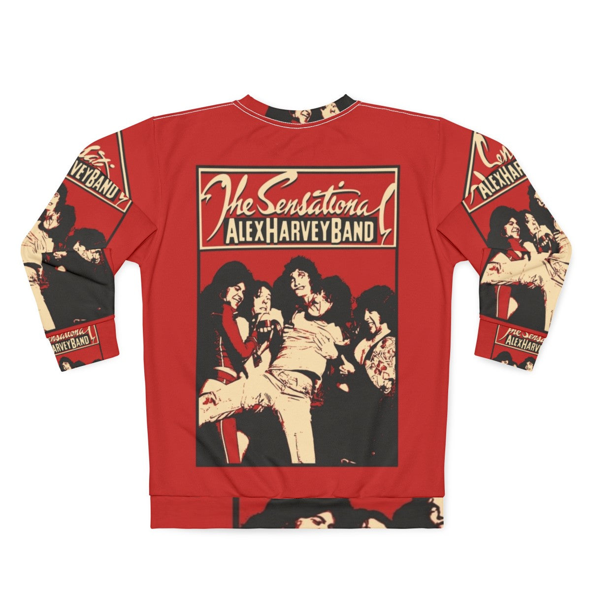 The Sensational Alex Harvey Band Sweatshirt - Back