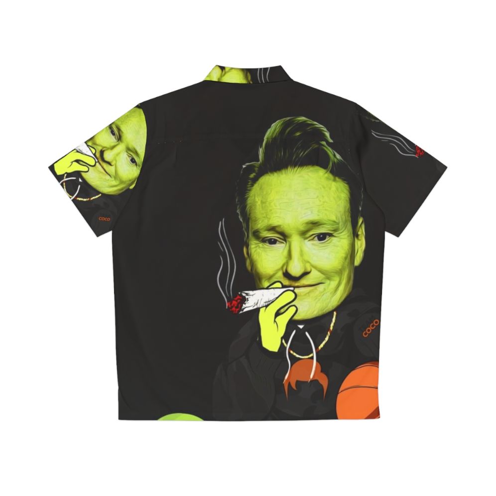 Conan O'Brien Team Coco Out Of Space Hawaiian Shirt - Back