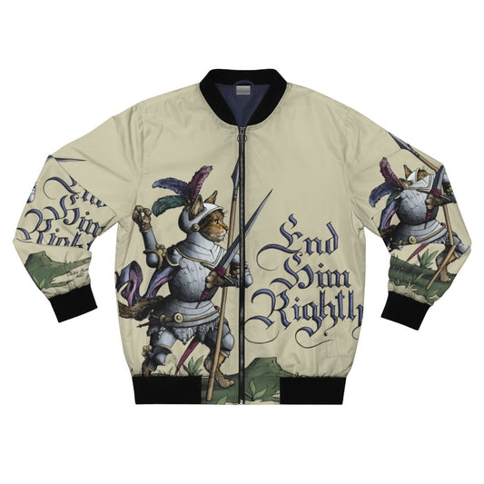 Hemanimals Medieval HEMA Bomber Jacket with Cats and Armor