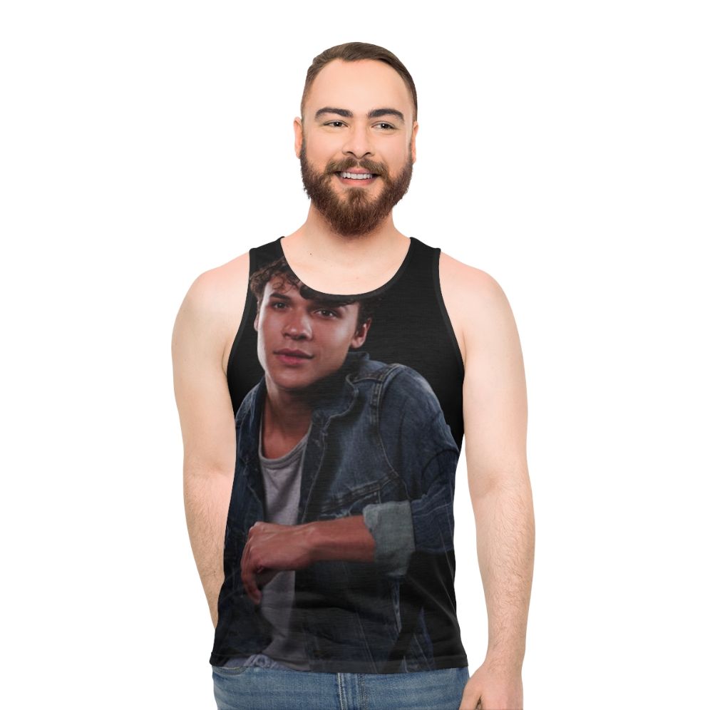 Benjamin Wadsworth Actor Unisex Tank Top - men