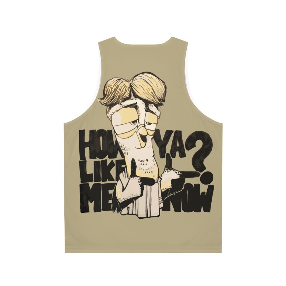 Unisex Boss Graphic Tank Top - Back