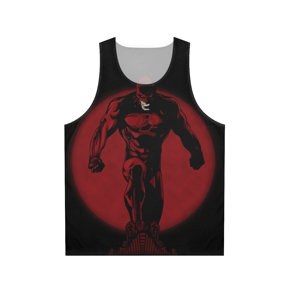 Unisex devil superhero tank top