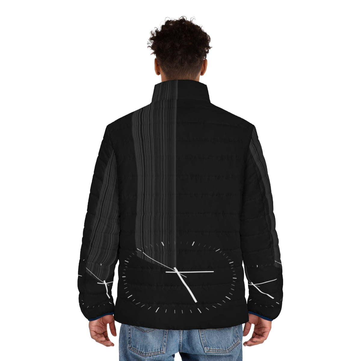 Interstellar Puffer Jacket 3 - Space-Themed Outerwear Inspired by the Oscar-Winning Film - men back