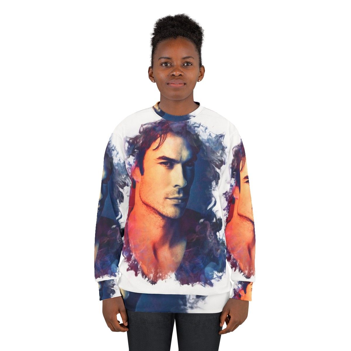 Ian Somerhalder 'The Vampire Diaries' Damon Salvatore Sweatshirt - women