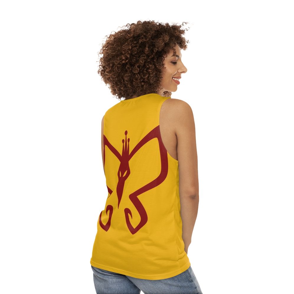 Monarch Butterfly Unisex Tank Top - women back