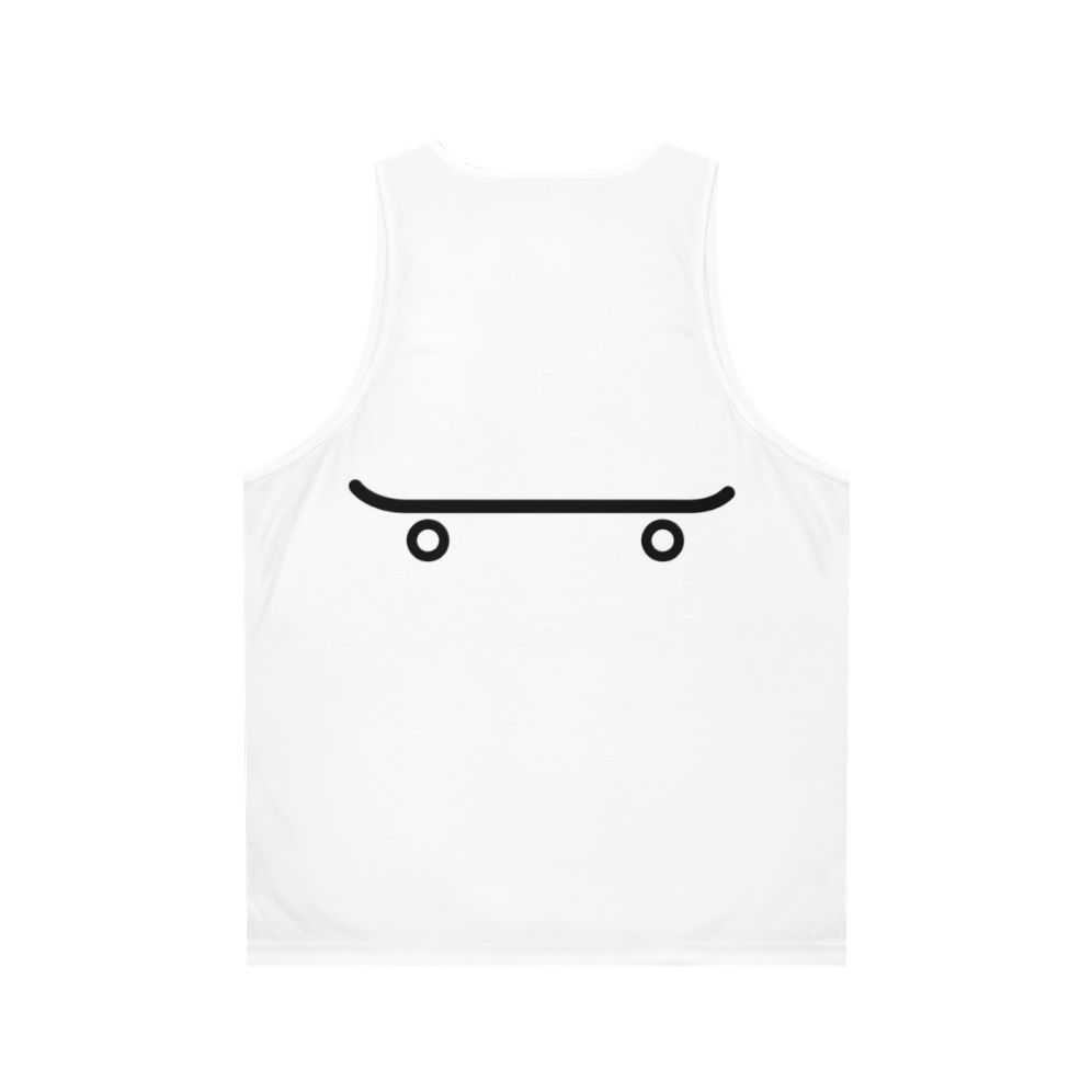 Unisex skateboarding tank top - Back