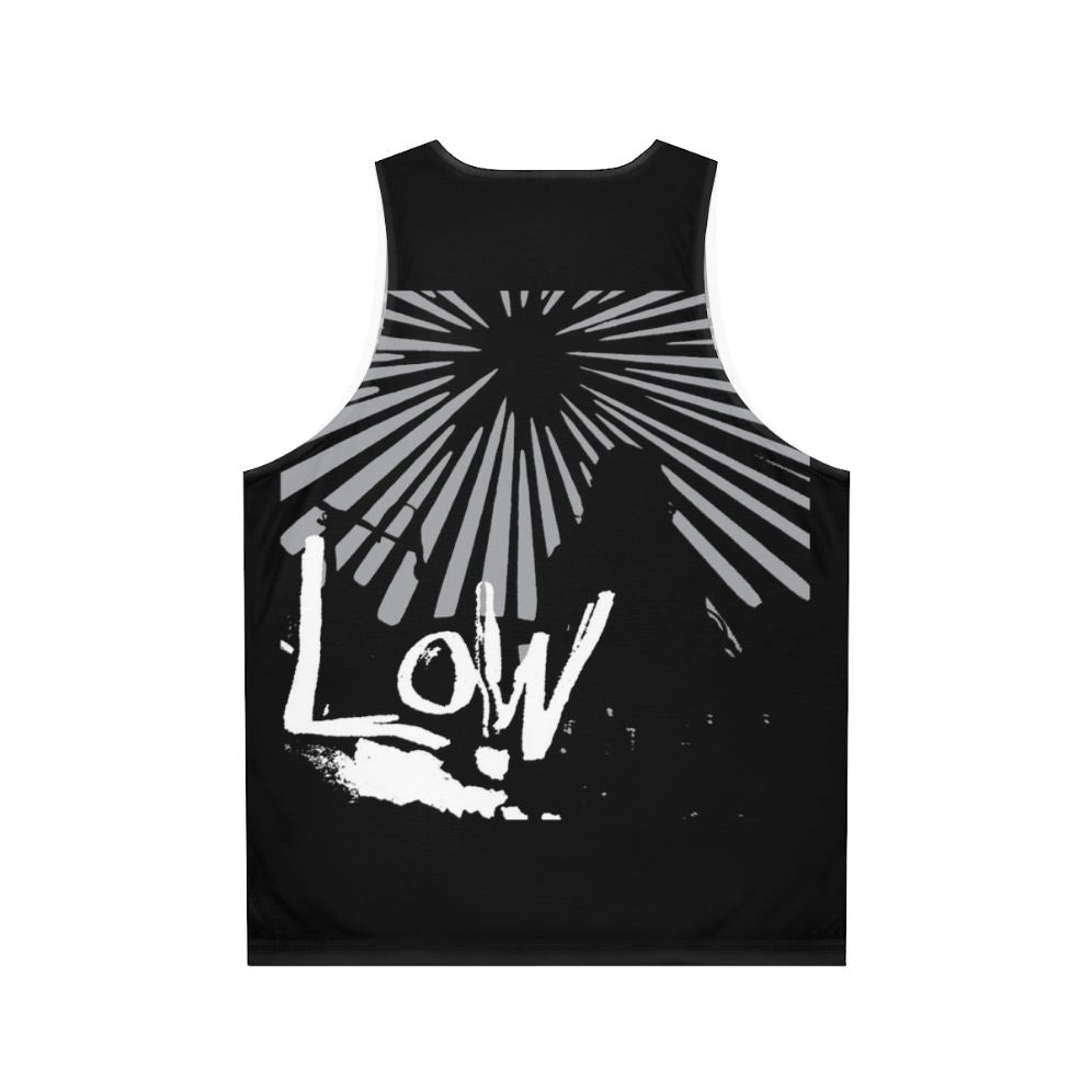 Acoustic sound wave design tank top - Back