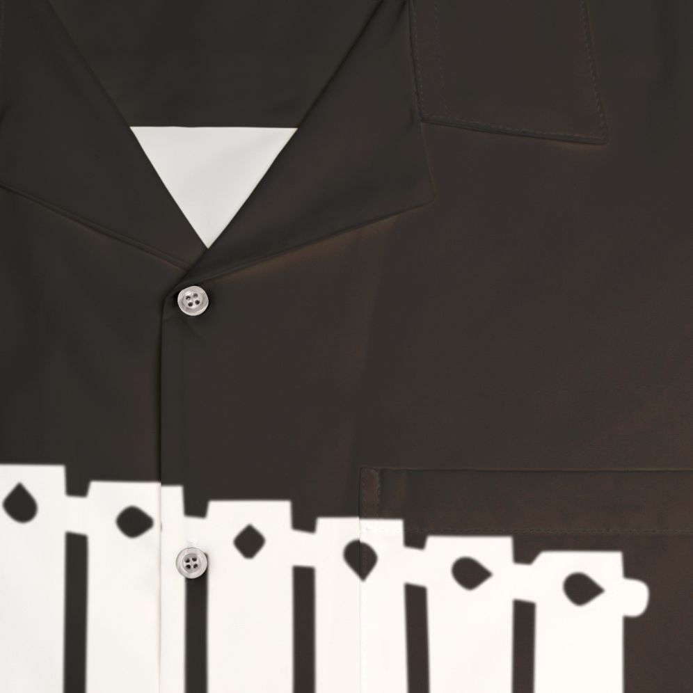 Xylophone Hawaiian Shirt for Music Enthusiasts - Detail