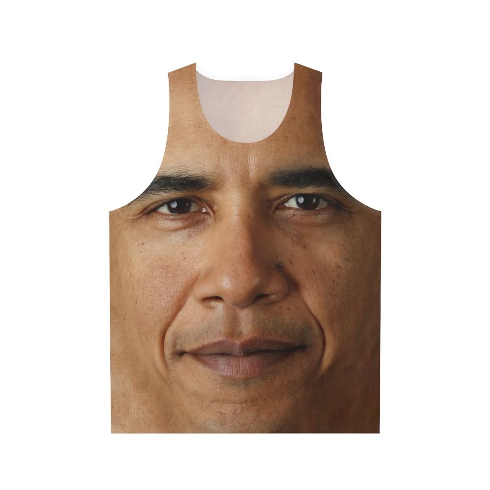 Obama Face Unisex Tank Top