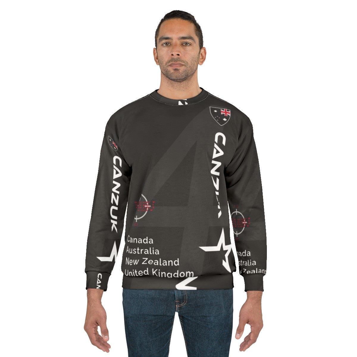 Canzuk Sports Design Sweatshirt - men