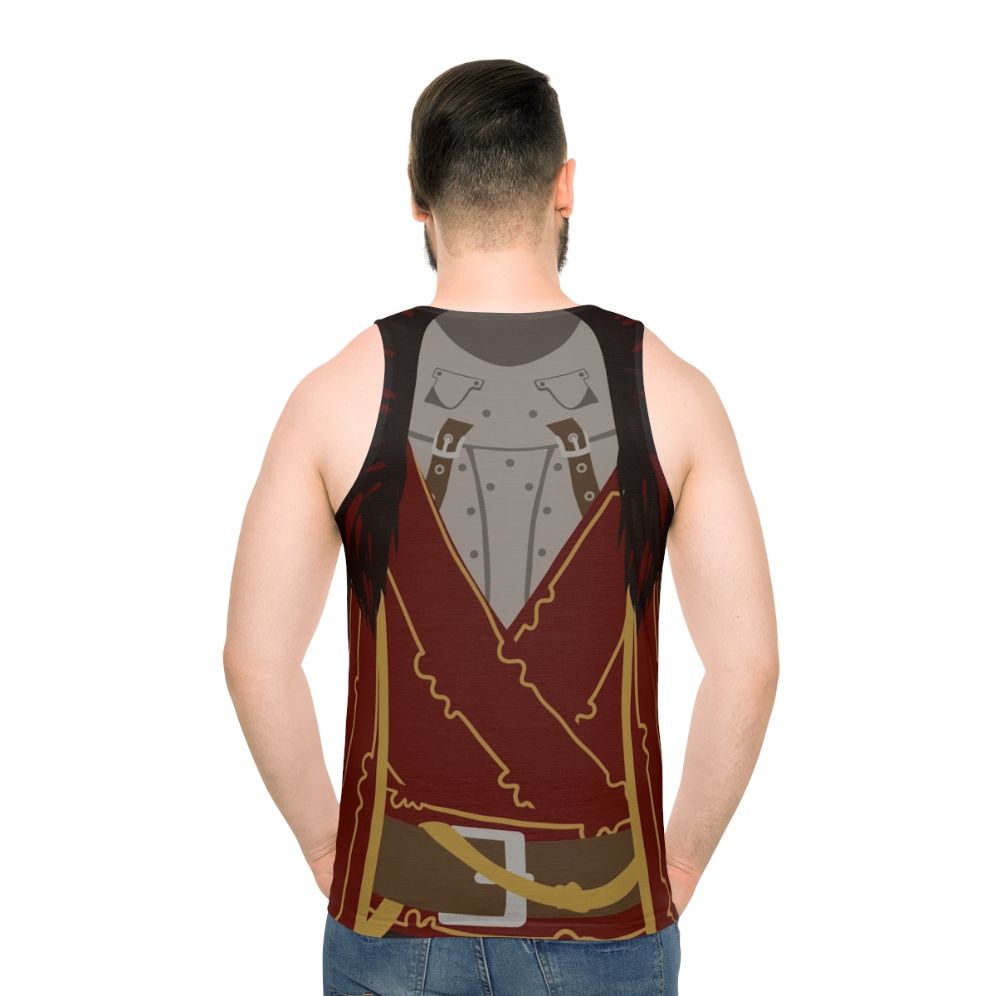 Commander Cullen Unisex Tank Top - men back