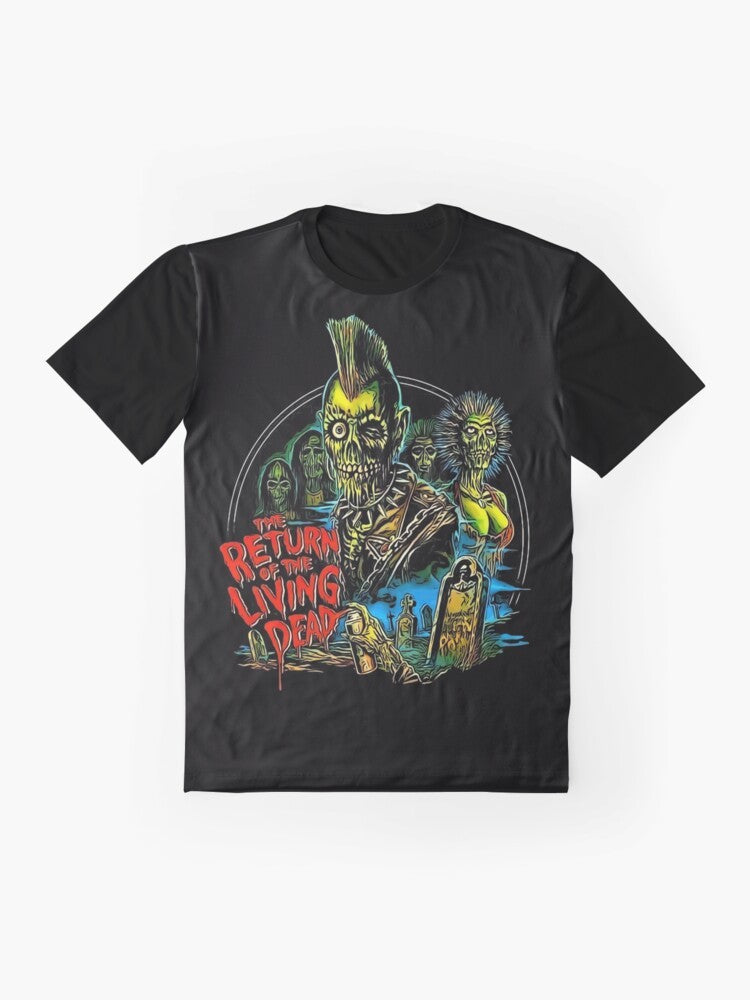 Retro Tarman graphic from the classic 1985 horror movie Return of the Living Dead - Flat lay