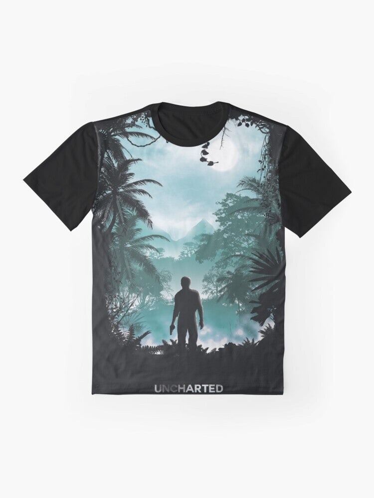 Uncharted Nathan Drake Graphic T-Shirt - Flat lay