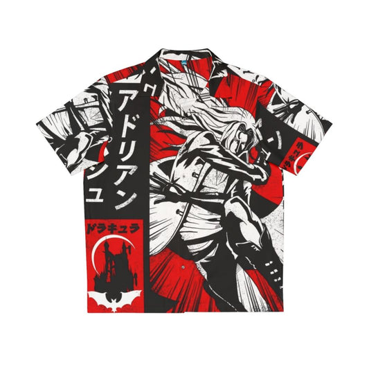 Alucard Vampire Hawaiian Shirt Castlevania Netflix Inspired