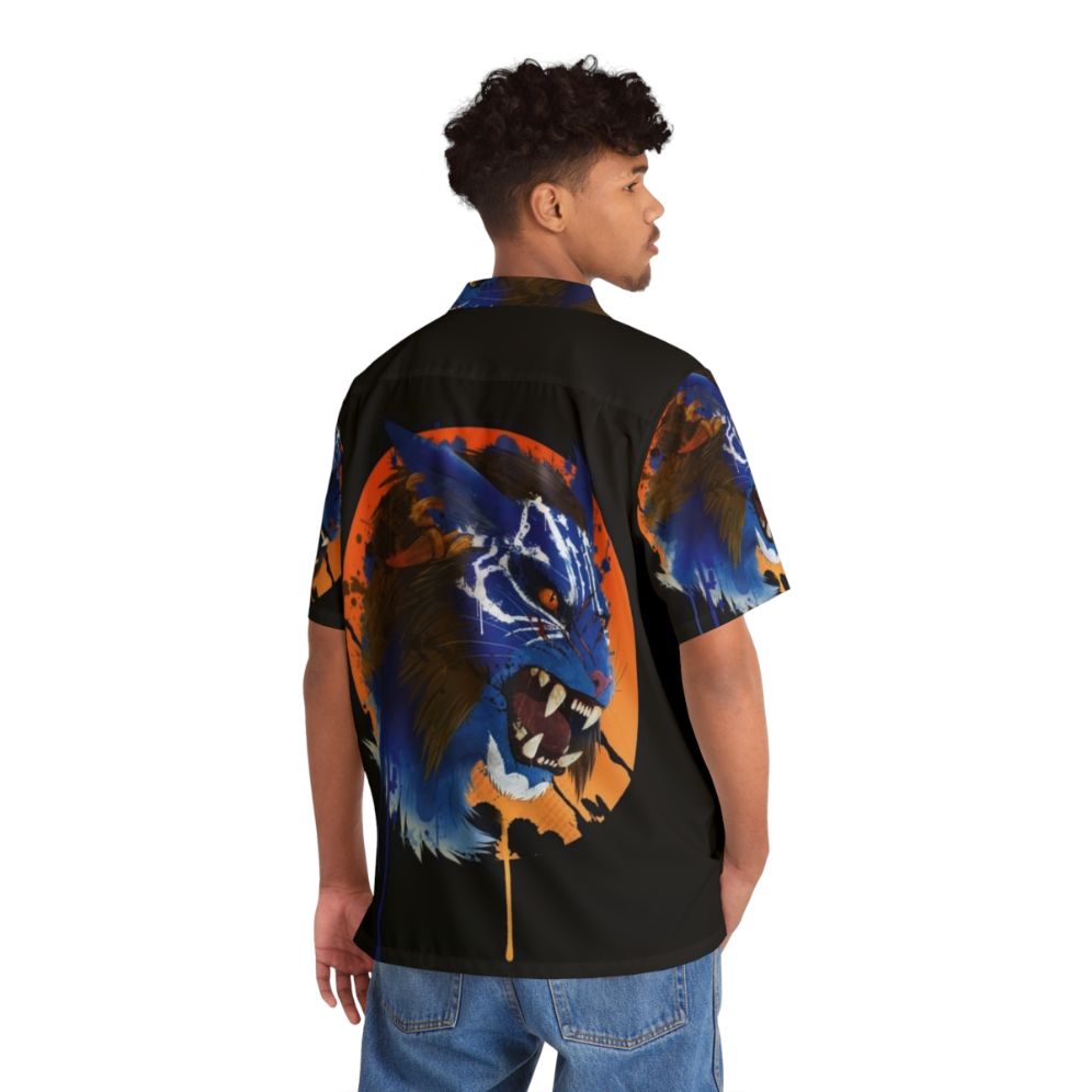 Inigo's Enraged Hawaiian Shirt with Rage and Fury Design - People Back