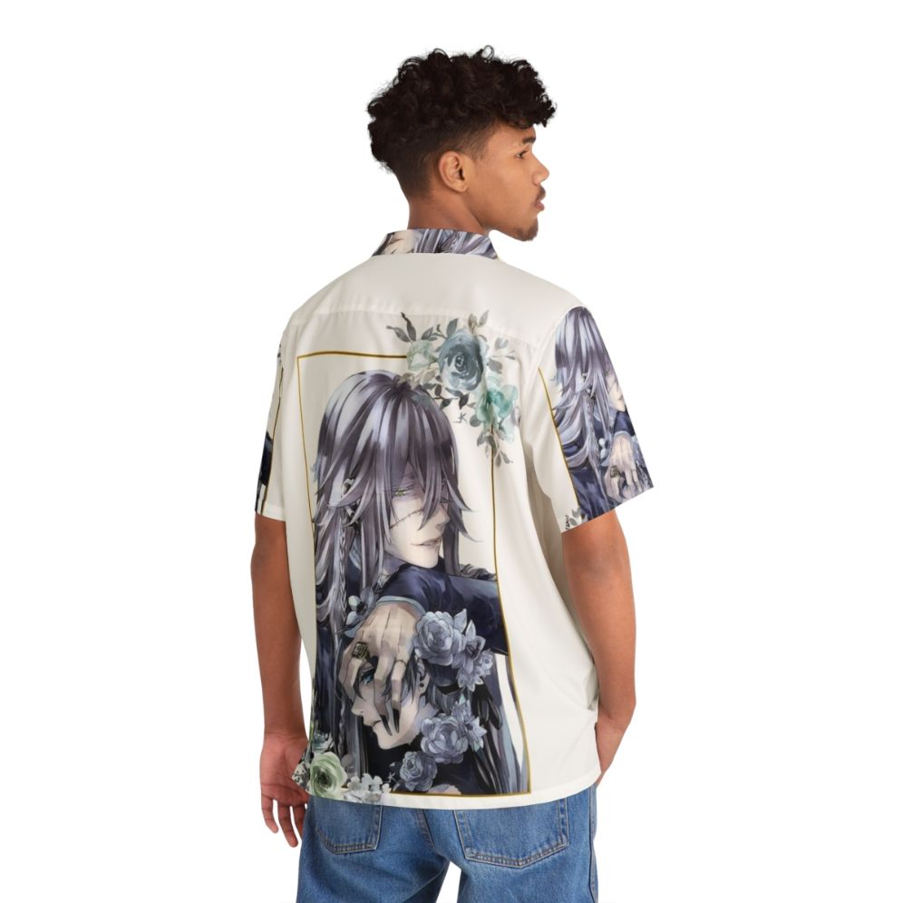 Black Butler Undertaker Hawaiian Shirt - People Back