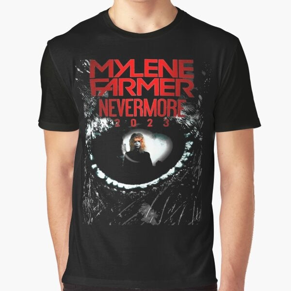 Mylene Farmer Nevermore Graphic T-Shirt