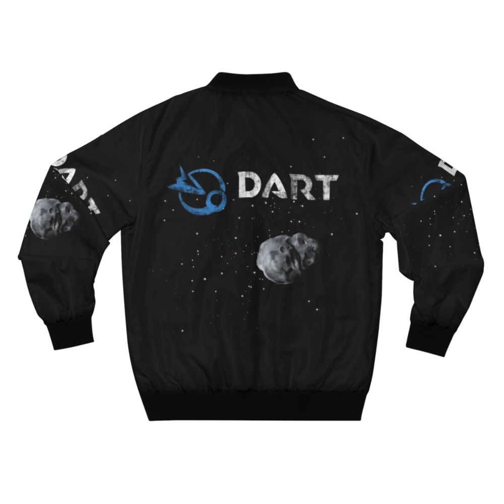 NASA DART Mission Astronaut Bomber Jacket with Illustration - Back