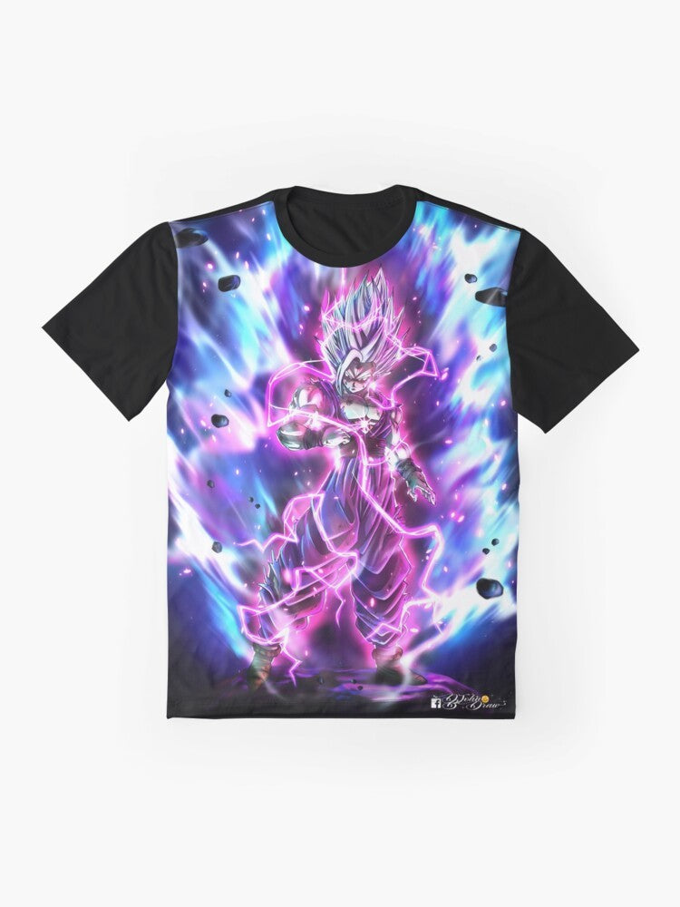 Gohan Beast Dragon Ball Super Anime Graphic T-Shirt - Flat lay