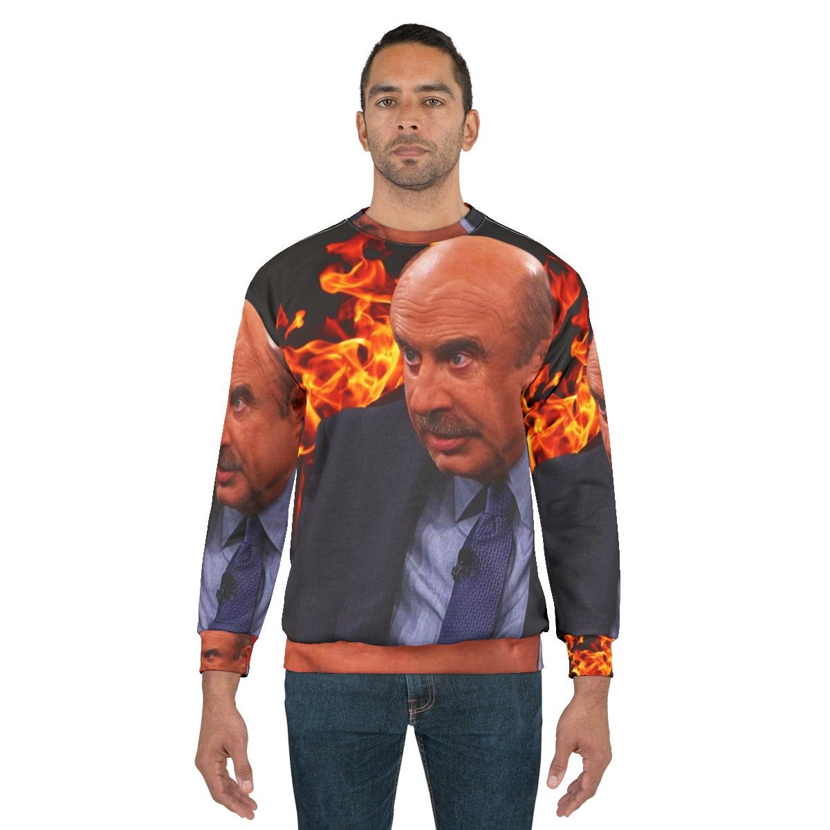 Angry Dr. Phil Photoshop Sweatshirt - men