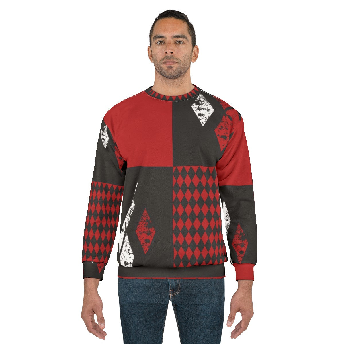 Harley Quinn Diamond Print Sweatshirt - men