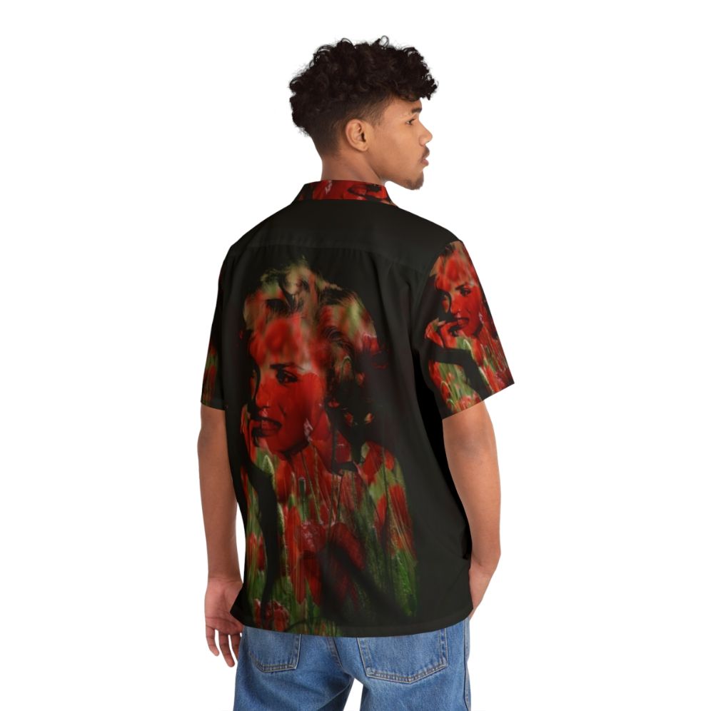 Colorful Hawaiian shirt with pop culture and hidden meaning design - People Back