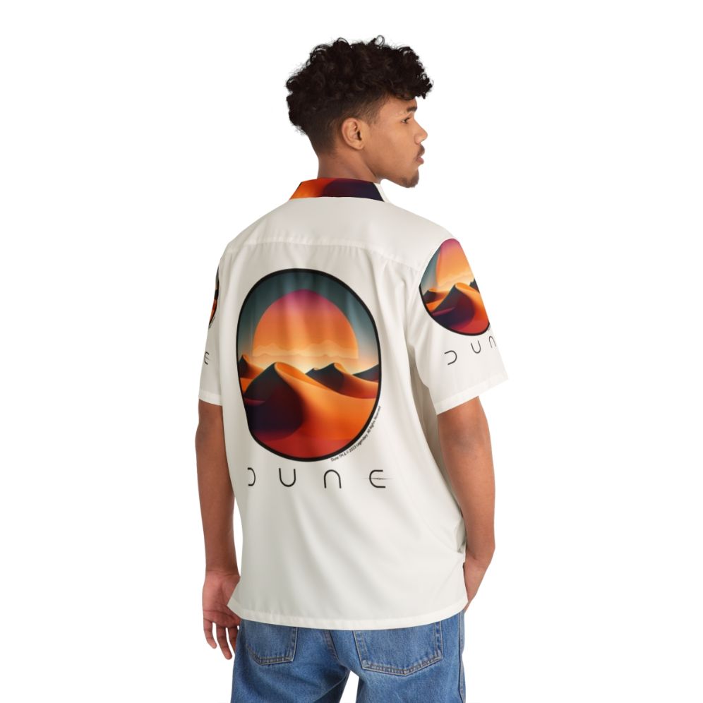 Dune Landscapes Hawaiian Shirt - People Back