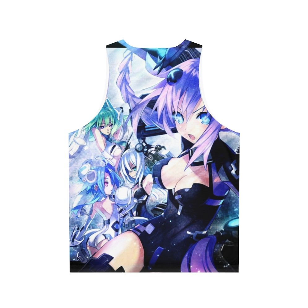 Hyperdimension Neptunia Unisex Tank Top - Back