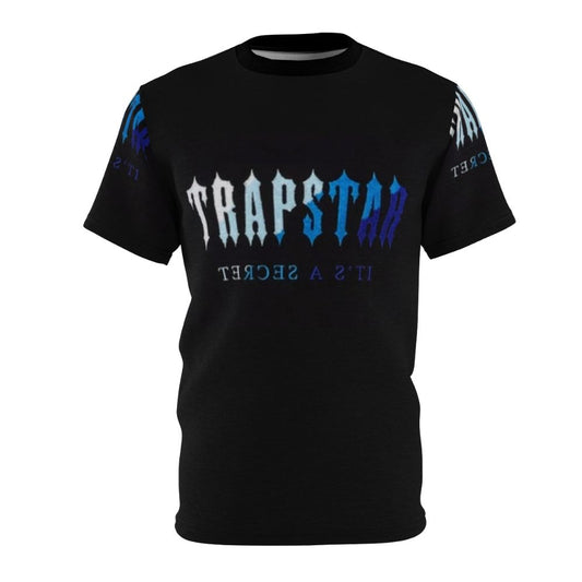 Premium Trapstar-inspired all-over-print t-shirt featuring a striking chenille graphic design