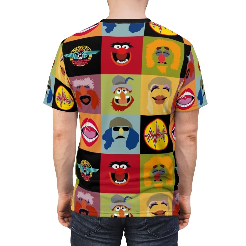 Muppets inspired Dr Teeth & Electric Mayhem all-over print t-shirt - men back