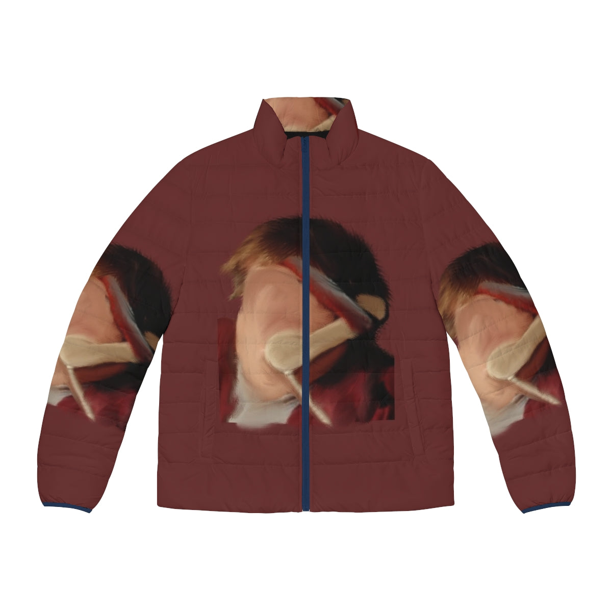 Chris Farley Farley Art Interpretation Puffer Jacket