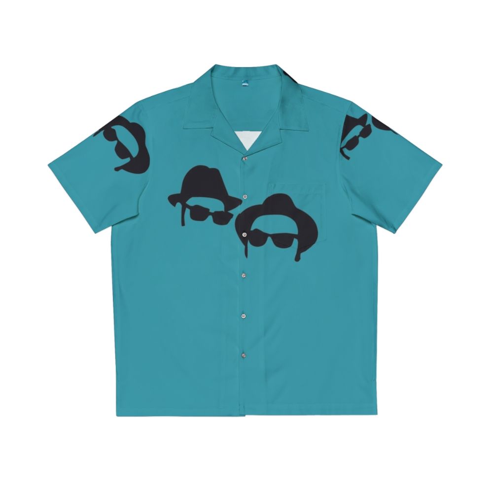 Elwood Jake Hawaiian Shirt - Blues Brothers Inspired Retro Fashion